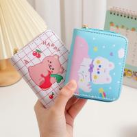 【CC】 Short Wallet Korean Cartoon Small Coin Purse Clutch Card Cash Organizer Money