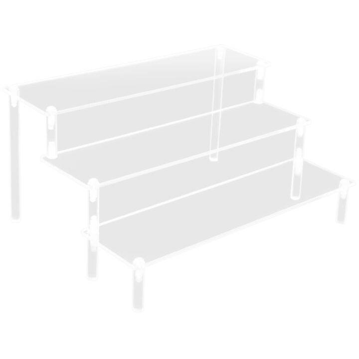 Acrylic Display Stand 3 Layers Clear Acrylic Display Stands for Display