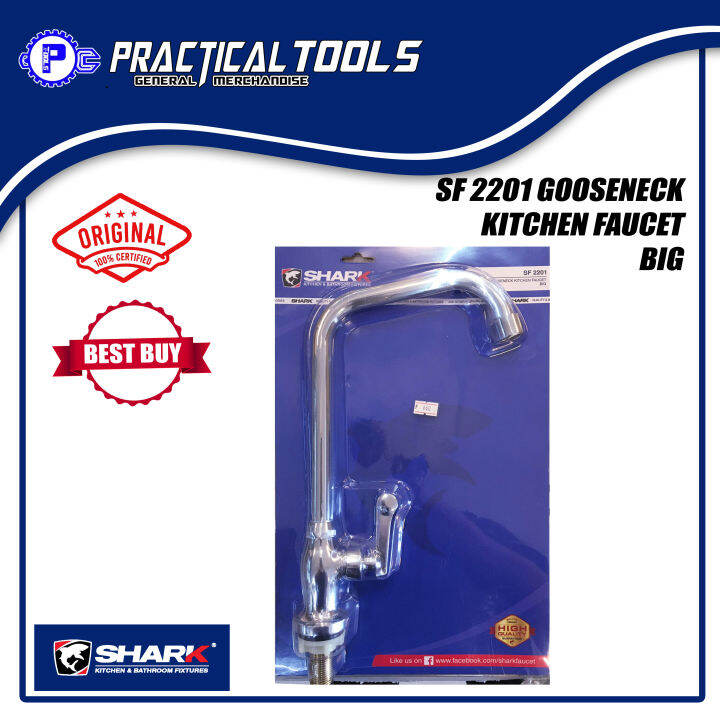 SHARK SF2201 GOOSENECK KITCHEN FAUCET Lazada PH