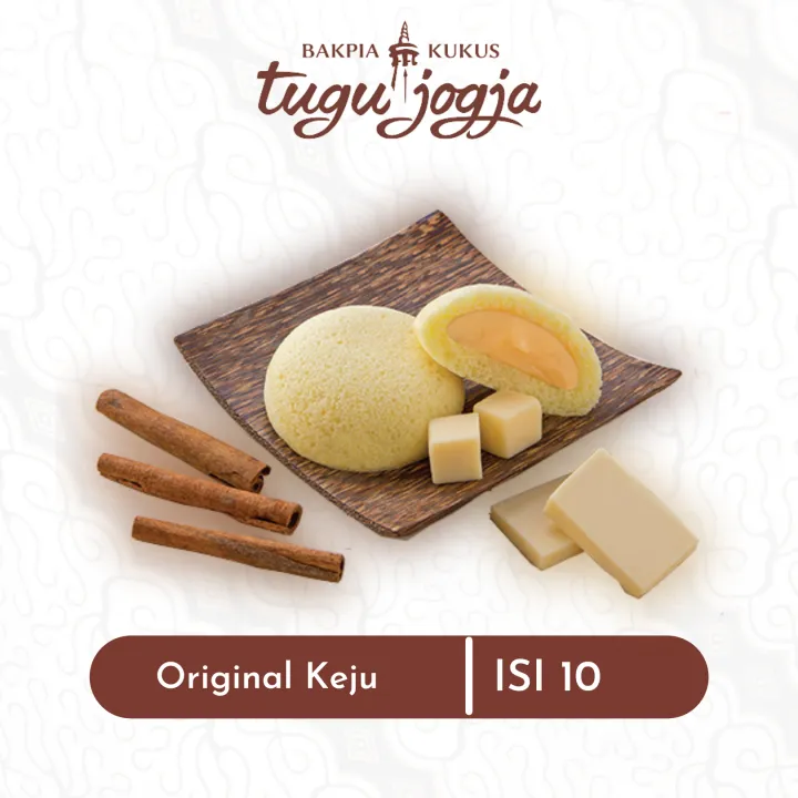 Bakpia Kukus Tugu Jogja Original Keju Travel Pack Lazada Indonesia