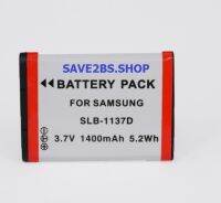 แบตเตอรี่กล้อง Samsung SLB-1137D  for รุ่นกล้อง L74 Wide , NV11  , NV24HD ,   NV30  ,    NV40 ,