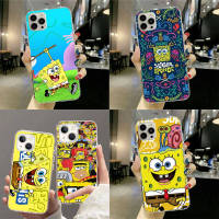 SR-13 Spongebob Silicon  เคสโทรศัพท์ หรับ Samsung Galaxy Note A70 A50 S20 Ultra A20 A20S FE A30S A50S S10 20 A30 S10E S21 A70S Plus Lite