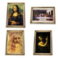 Leonardo da Vinci Paintings Fridge Magnets The Last Supper Mona Lisa Magnetic Stickers for Message Board Wonderful Home Decor