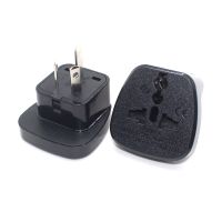 ออสเตรเลียนิวซีแลนด์ Travel Adapter 3-Pins ปลั๊กไฟฟ้า Universal Us/uk/eu Socket To AU NZ China Converter สีขาว/สีดำ