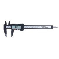Vernier Caliper 0 150mm Measuring Tool 6 inch LCD Digital Electronic Carbon Fiber Vernier Caliper Gauge Micrometer