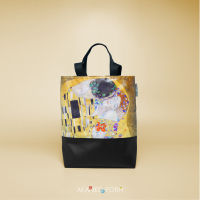 กระเป๋า Tote Bag กระเป๋าสะพาย Akanneg Form (Gustav Klimts The Kiss (1907–1908))