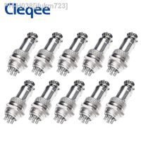 Cleqee GX16 4 pin Butting Aviation Connector Plug Docking Femal Mele 4pin Circular Connector