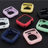 Apple Watch Se 44mm Accessories   Silicone Bumper Shell Protector - Cover Apple Watch - Aliexpress