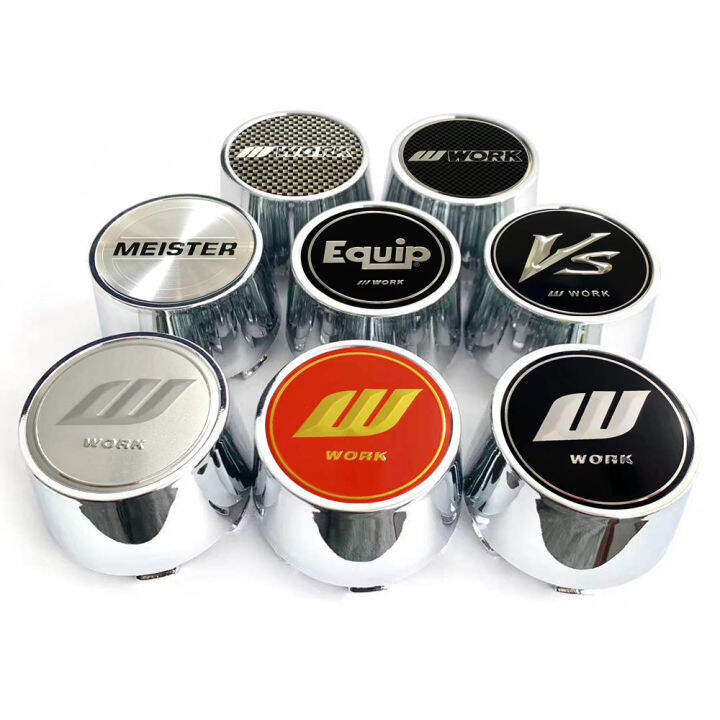 4pcs 64MM work center wheel cap work racing wheel hub caps wheel caps