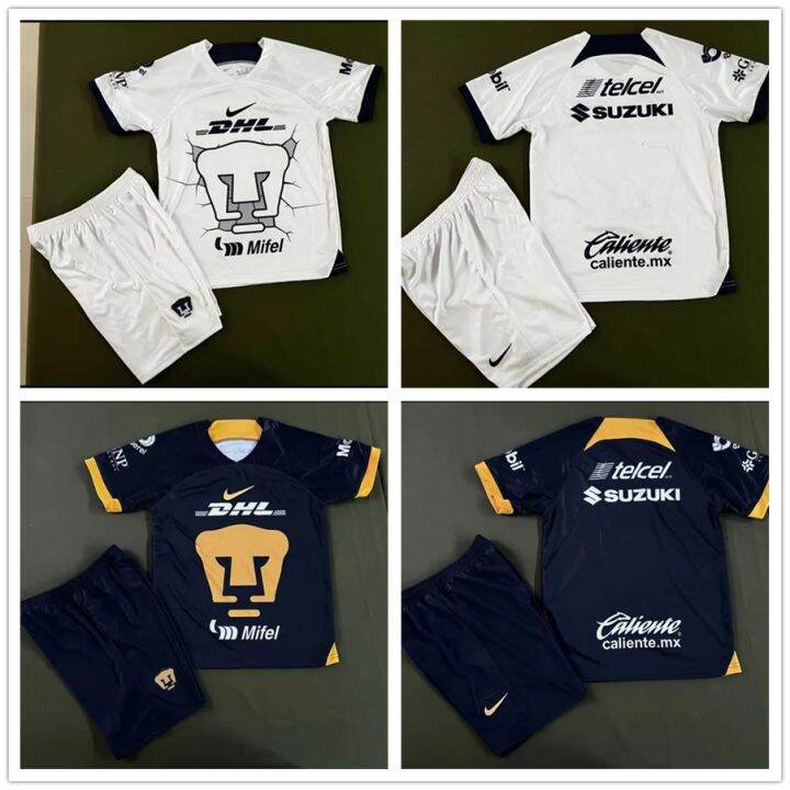 2023 2024 Pumas UNAM Mexiko Home and Away Kids kits Soccer Jersey