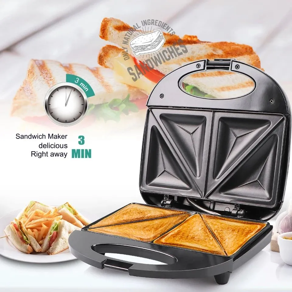 Mini Sandwich Machine Breakfast Maker Multi Cookers Toasters