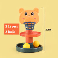 Childrens Spinning Ball Tower Early Education Educational Toy Spinning Track Baby Fun Spinning Fun Toys for Ages 1-3 Years