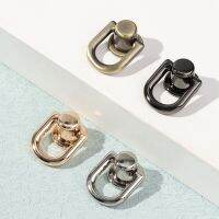 【YD】 2Pcs Metal Rivet Buckle Studs Handbag Hanger Leather Luggage Hardware Accessory