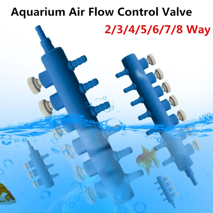 28Heads Aquarium Air Pump Hose Splitters Oxygen Pipe Hose Distributors