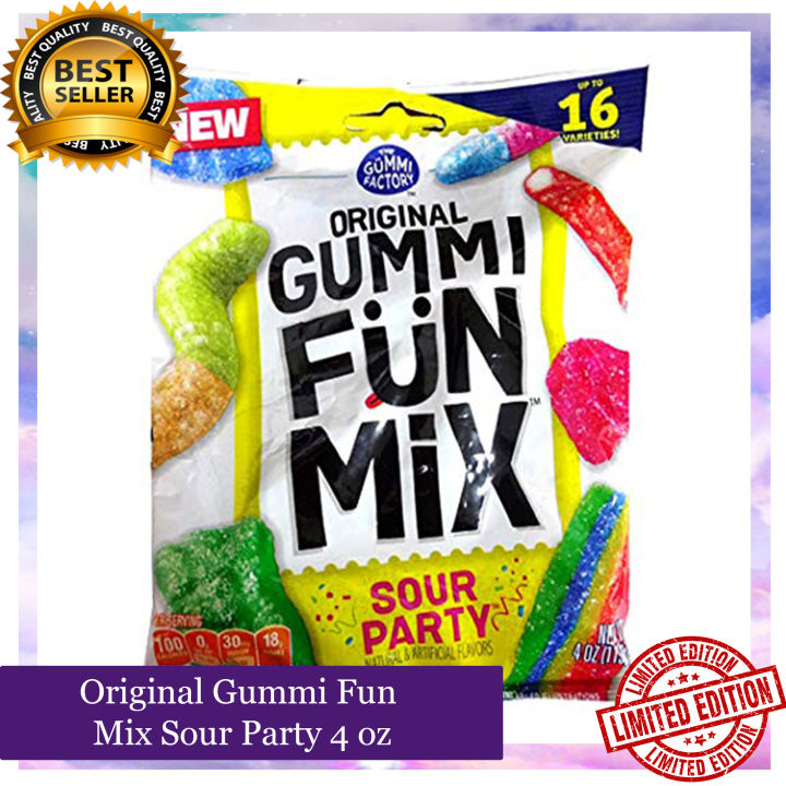 Original Gummi Fun Mix Sour Party 4oz | Lazada PH