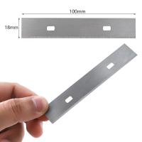 【YF】 10Pcs Scraper Blades for Wall Glass Floor Wallpaper 100x18mm Wear-Resistant Cleaning