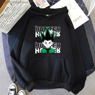 Gon Freecs Hoodies Anime Hunter X Hunter Sweatshirt Cartoon Anime Clothing for Men/Y2k Clothes Tops Warm Streetwear Size XS-4XL