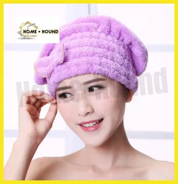 Shop Hair Turban Quick Hair Dry Hair Cap Towel with great