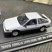 1/43โมเดลรถอัลลอย Diecast สำหรับโคโรลลาเลวิน (AE86) 1983แบบจำลองรถยนต์คลาสสิกคอลเลกชันแสดงสีของเล่นขนาดเล็กในกล่อง