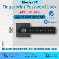 สมาร์ทโฮมล็อคลายนิ้วมือไบโอเมตริกซ์ Ttlock ที่ล็อคไฟฟ้าบลูทูธไร้สายจัดการระบบป้องกันความปลอดภัยโดยไม่ใช้รหัสผ่าน