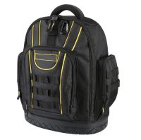 Hicen Tool Backpack Moulded Waterproof Base Padded Shoulder Straps Breathable Padded Back for Comfort