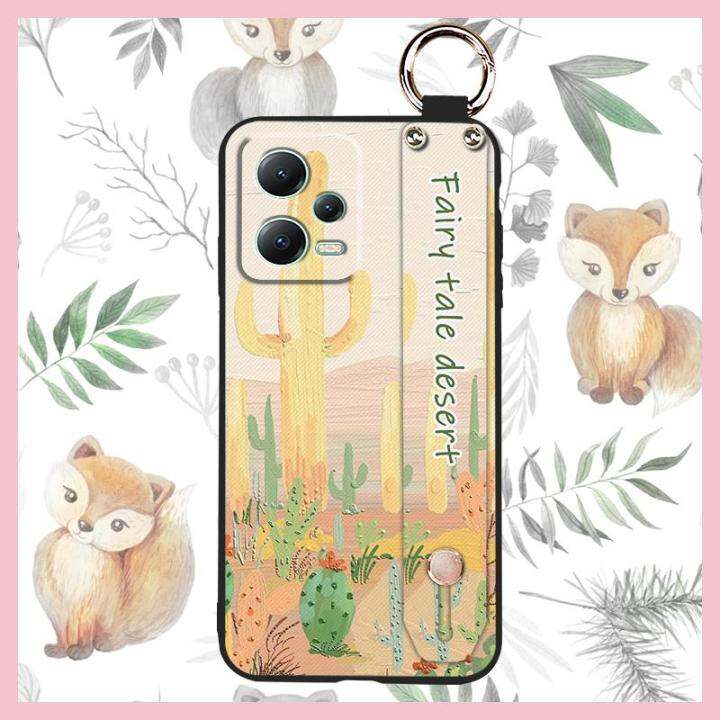 soft-case-anti-dust-phone-case-for-redmi-note12-5g-global-poco-x5-5g-cartoon-armor-case-lanyard-wristband-soft-original