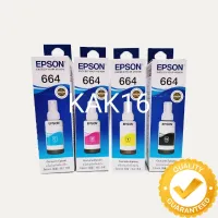 หมึกEpson แท้ 100% สำหรับเครื่องพิมพ์ Epson รหัสหมึก 664 #หมึกเครื่องปริ้น hp #หมึกปริ้น   #หมึกสี   #หมึกปริ้นเตอร์  #ตลับหมึก