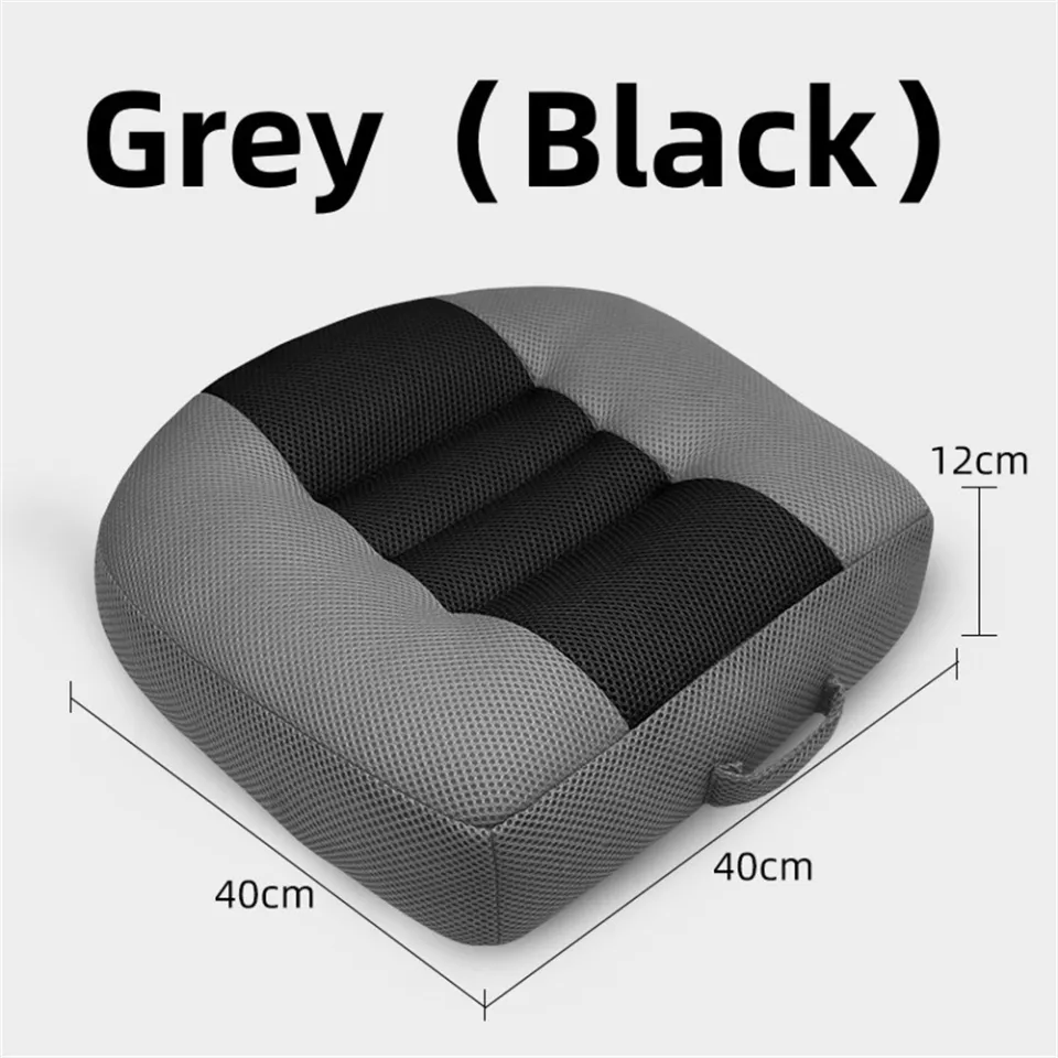 Car Booster Seat Cushion Driver Posture Pad Heightening Height Boost Mat  Portable Ideal for Office, Home Heightening Height 12cm : :  Baby