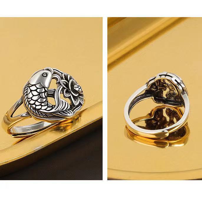 plun-แหวนดอกบัวมงคล-มงคล-โชคลาภ-ร่ำรวย-แหวนปลาคาร์ฟ-เป็นมงคล-เซียงหยุนแหวน