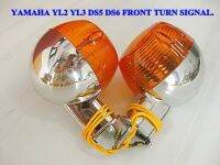 YAMAHA YL2 YL3 YG1 YGS1 DS5 DS6 FRONT TURN SIGNAL SET #ชุดไฟเลี้ยว #ไฟเลี้ยว เลนส์สีส้ม