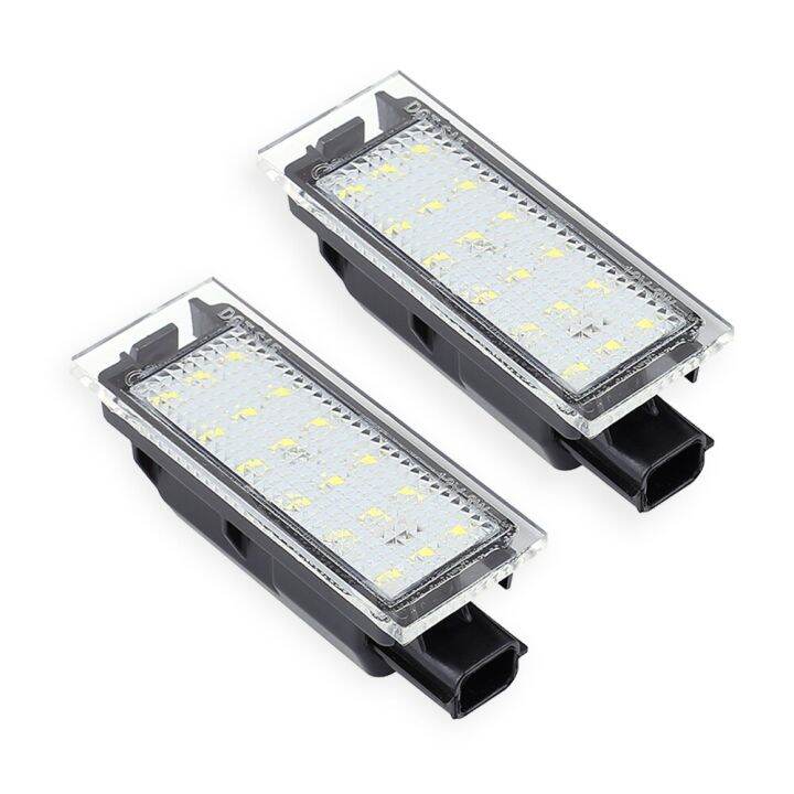 2ชิ้นไฟป้ายทะเบียน-led-canbus-สำหรับ-renault-megane-2-3-master-2-laa-3-vel-satis-clio-iii-iv-espace-โคมไฟแผ่นตัวเลข