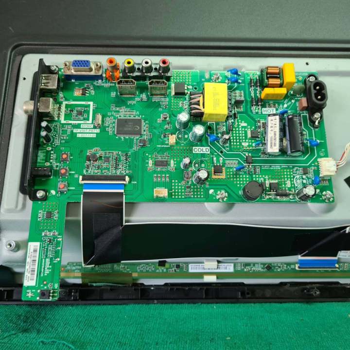 one-board-toshiba-วันบอร์ด-โตชิบา-รุ่น-32l2800vt-พาร์ท-tp-v56t-pb712-อะไหล่แท้-ของถอดมือสอง