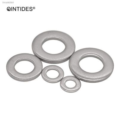 ▥✐ QINTIDES M22 - M64 Plain washers Normal series Product grade A Flat washers Gaskets 304 stainless steel washer M30 M36 M40