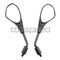 Motorcycle Rearview Mirrors For BMW F650GS F800GS F800R 2008-2011 Black