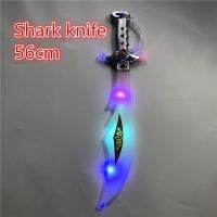 ☋■❈ Cherish8shgb cosplay Eletronic Lightsaber Induction sword Flashing Cutlass Children Props 56cm