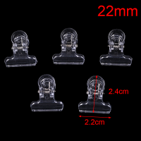 langyouzi9 5PCS CLEAR Fly tying คลิปขนนก hackle Holding Tools อุปกรณ์ตกปลาบิน
