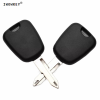 Blank เปลี่ยนรถ Transponder Key Shell สำหรับ Peugeot 206 Auto Key FOB พร้อม NE72 Key Blade