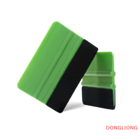 DONGLIONG เครื่องมือย้อมสีสำหรับติดตั้งไวนิลอุปกรณ์เสริมสติกเกอร์ติดรถยนต์ฟิล์มคาร์บอนที่หุ้มผ้าเช็ดทำความสะอาดกระจก