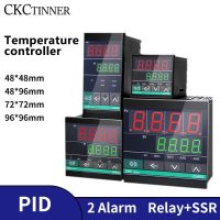 Dual Output SSR and Relay CH102 CH402 CH702 CH902 2 ALarms LCD Digital PID Intelligent Temperature Controller 100-240VAC