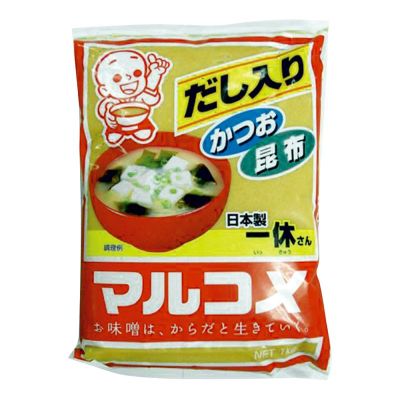 สินค้ามาใหม่! อิคคิวซัง มิโซะซุปเต้าเจี้ยว 1000 กรัม Ikkyu San Miso Marukome 1000 g ล็อตใหม่มาล่าสุด สินค้าสด มีเก็บเงินปลายทาง