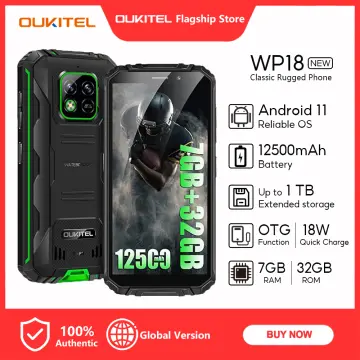 OUKITEL WP7 Unlocked Rugged Smartphone Night Vision Camera, 128GB+6GB RAM,  8000mAh, 48MP+16MP 
