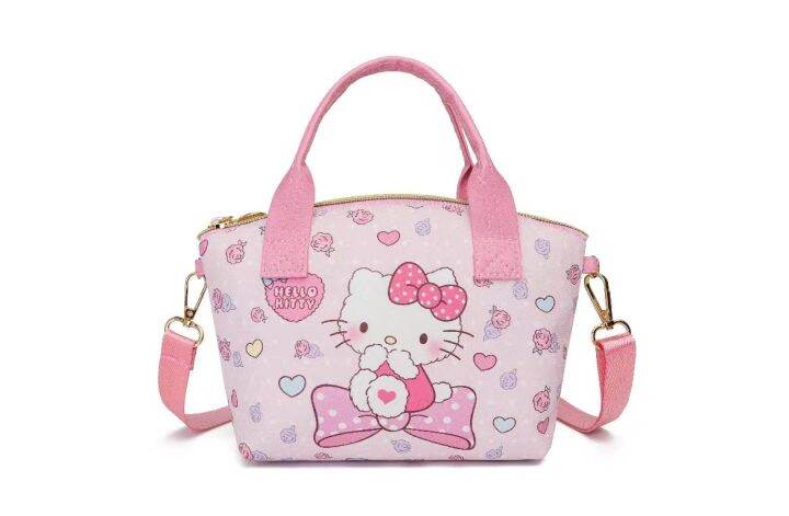 anime-sanrio-cute-cartoon-crossbody-bag-for-children-kouromi-kt-cat-melody-laurel-dog-leather-coin-purse-one-shoulder-handbag