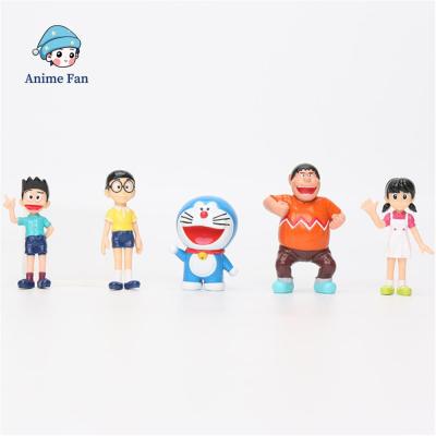 ANIME FAN พีวีซี อนิเมะญี่ปุ่น ของเล่นฟิกเกอร์ หุ่นจำลอง ของขวัญสำหรับเด็ก รูปปั้นการกระทำ แอ็คชั่นฟิกเกอร์ โนบิตะ โนบิ มินาโมโตะ ชิซูกะ โดเรม่อน