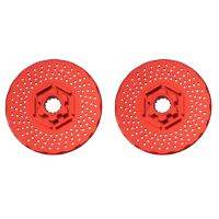 2Pcs Metal Rear Wheel Brake Disc Hex Adapter for Traxxas X-Maxx XMAXX 1/5 6S 8S RC Car Upgrade Parts