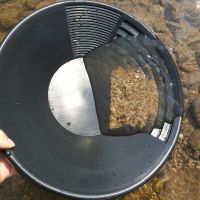 Plastic Gold Basin Nugget Mining Pan Dual Riffle Dredging Prospecting River Tool