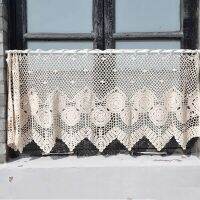 【HOT】✽ Junwell Cotton Crochet Curtain Valance Hand Needle Fashion French