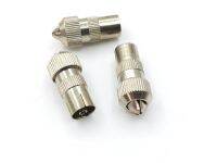 5pcs COAX COAXIAL TV AERIAL CONNECTOR PLUGS FEMALE METAL ADAPTER