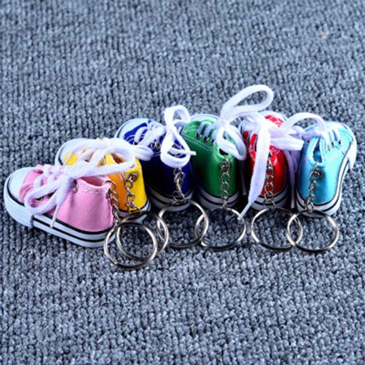 vv-pink-shoes-keyring-gifts-top-canvas-sneaker-tennis-shoe-keychain-new
