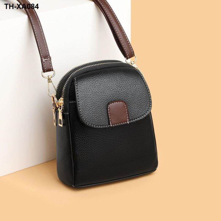 กระเป๋าโทรศัพท์มือถือผู้หญิงcrossbody-2023-ใหม่กระเป๋าน้ำหนักเบาผู้หญิงฤดูใบไม้ผลิและฤดูร้อนแฟชั่นหนังนุ่มhigh-endกระเป๋ามินิ