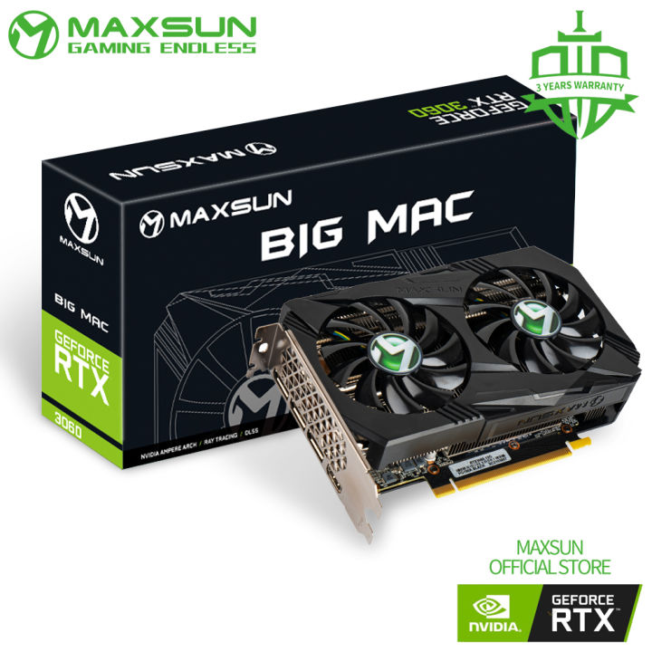 MAXSUN GeForce RTX 3060 12G GDDR6 Vidoe Gaming Graphics Cards ITX